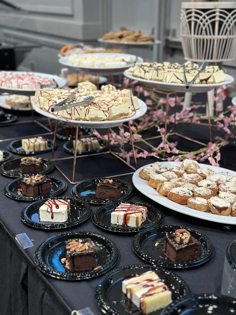 desserts on stadium views easter brunch