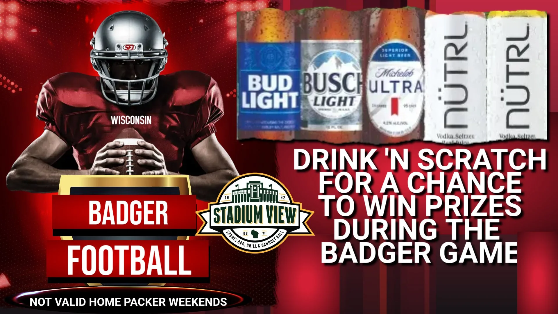 places to watch the wisconsin badger games in green bay