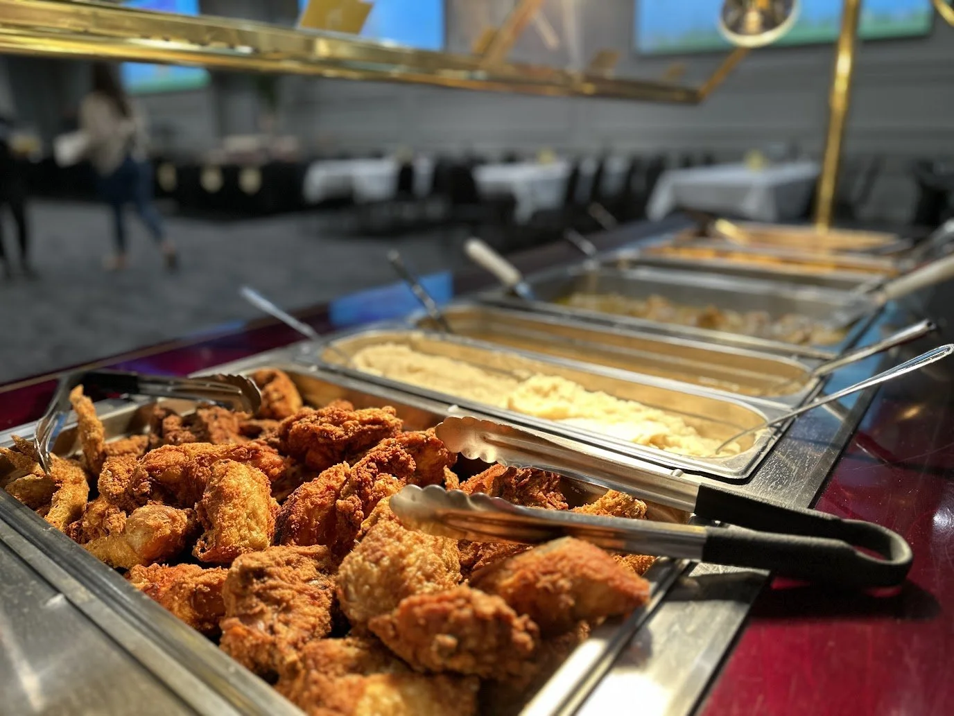 easter buffet at stadium view