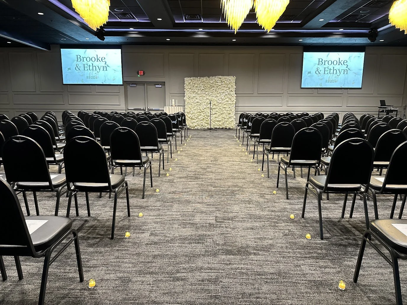 wedding ceremony venue stadium view event halls