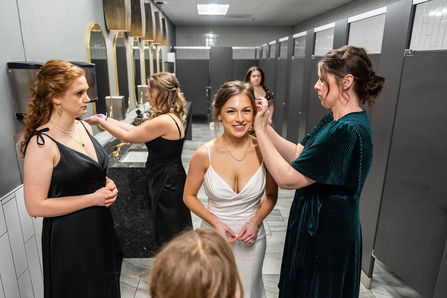 Bride at Stadium View Event Halls in Green Bay, WI 