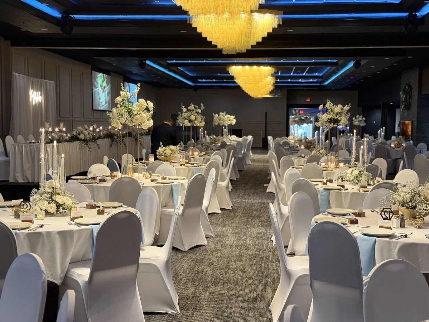 Stunning wedding at Stadium View Event Halls in Green Bay