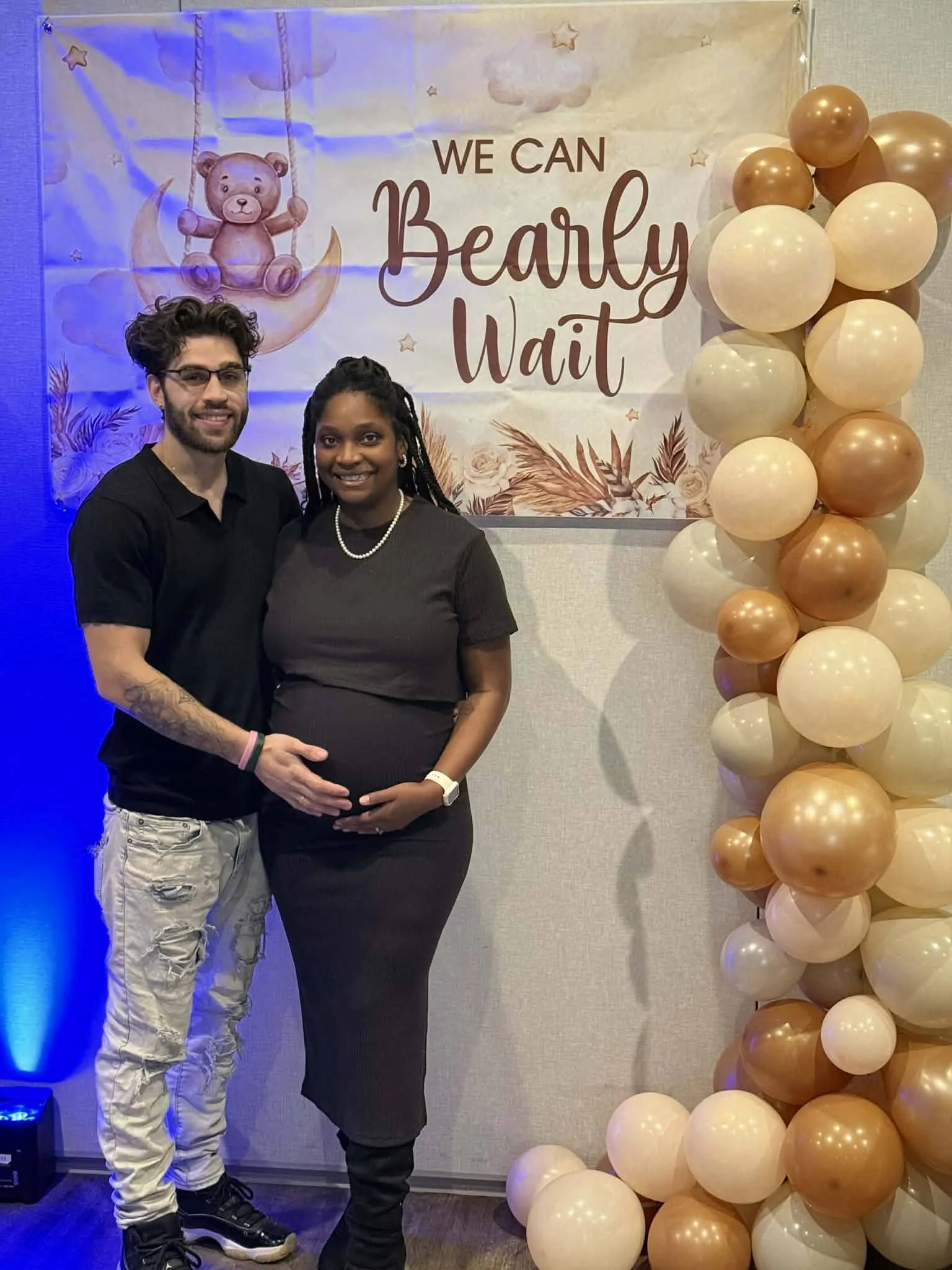 Guests enjoying a baby shower event in a spacious Green Bay banquet hall at Stadium View Event Halls.