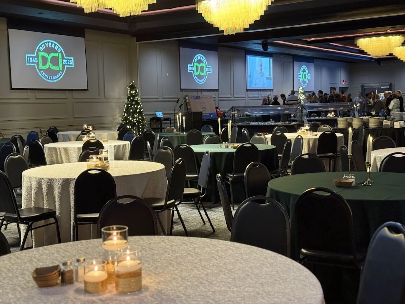 christmas party at stadium view event halls