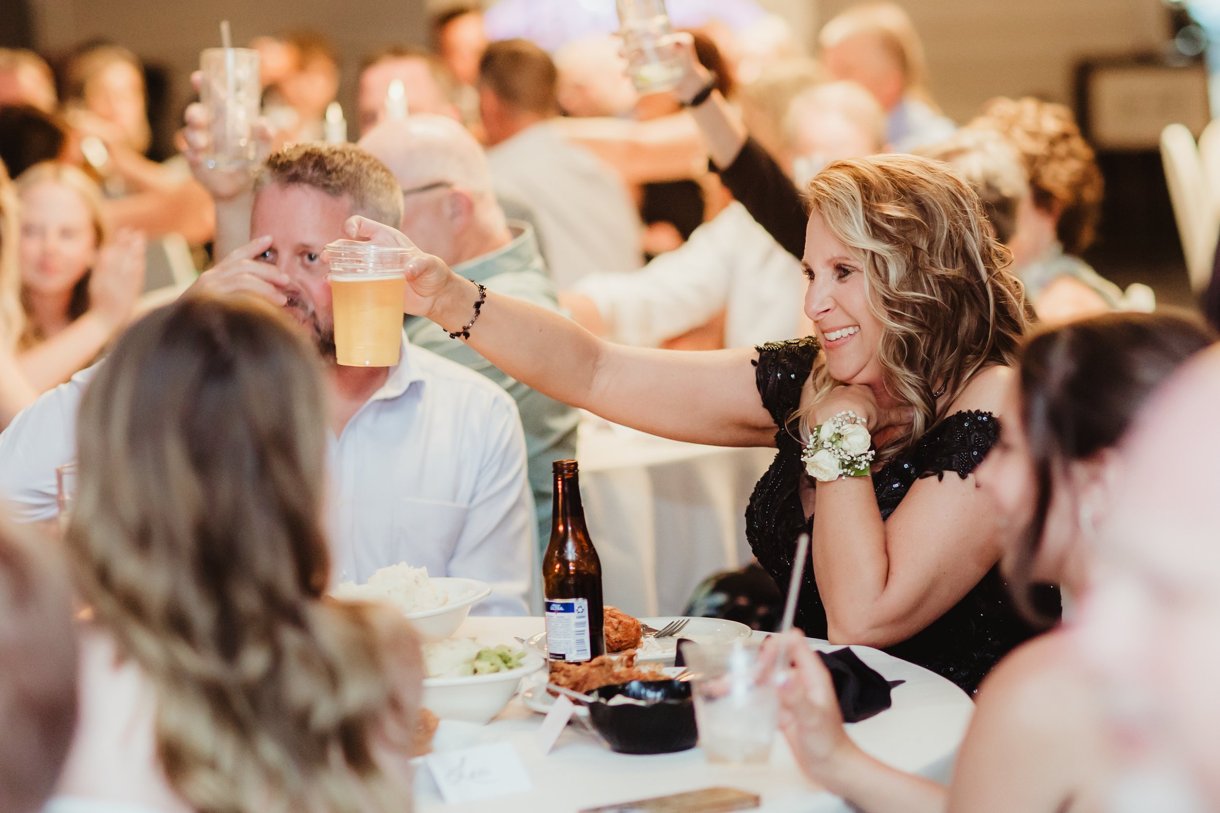 Wedding speeches  at Stadium View Event Halls in Green Bay, WI 