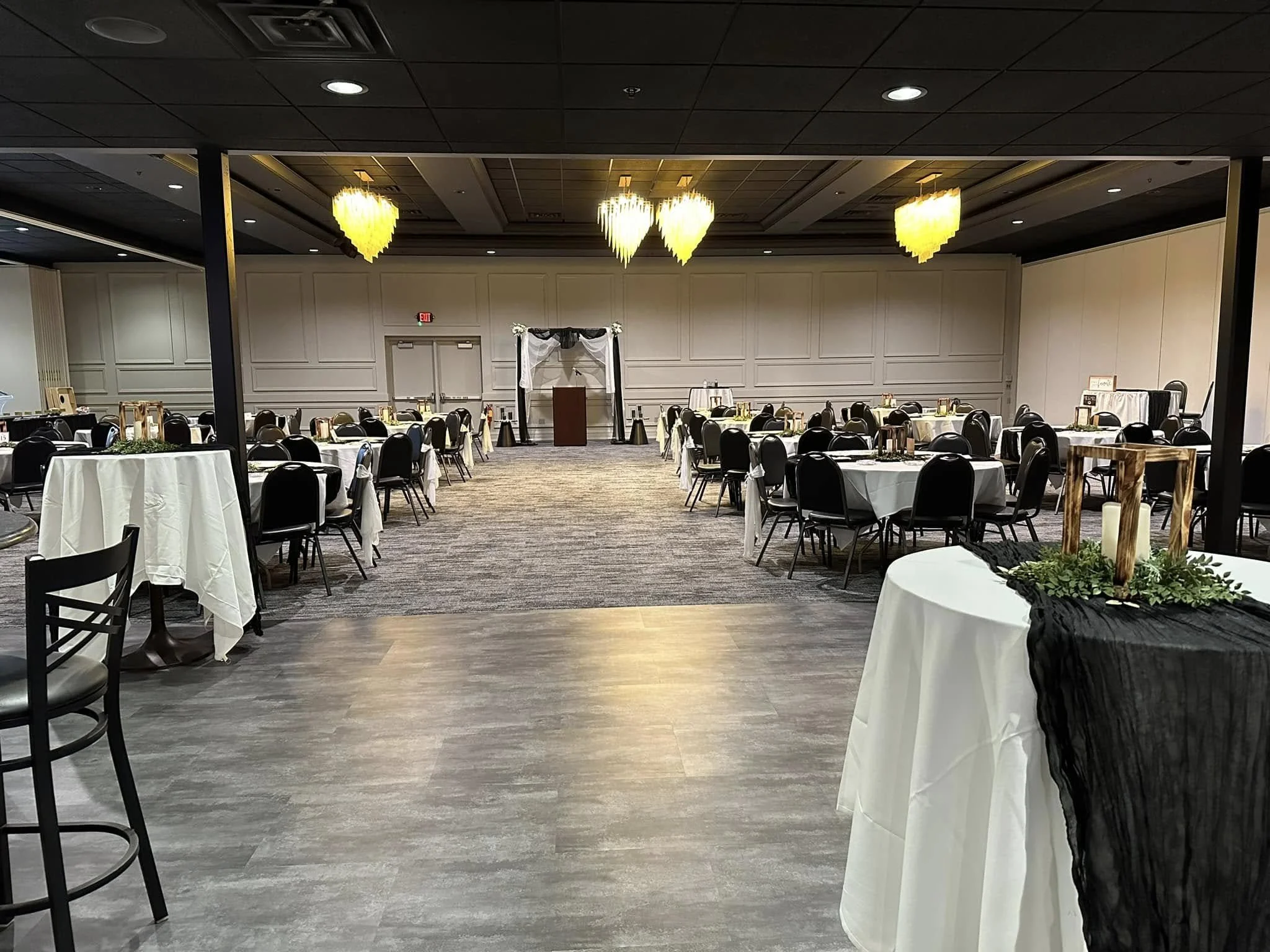 legends hall at stadium view event halls