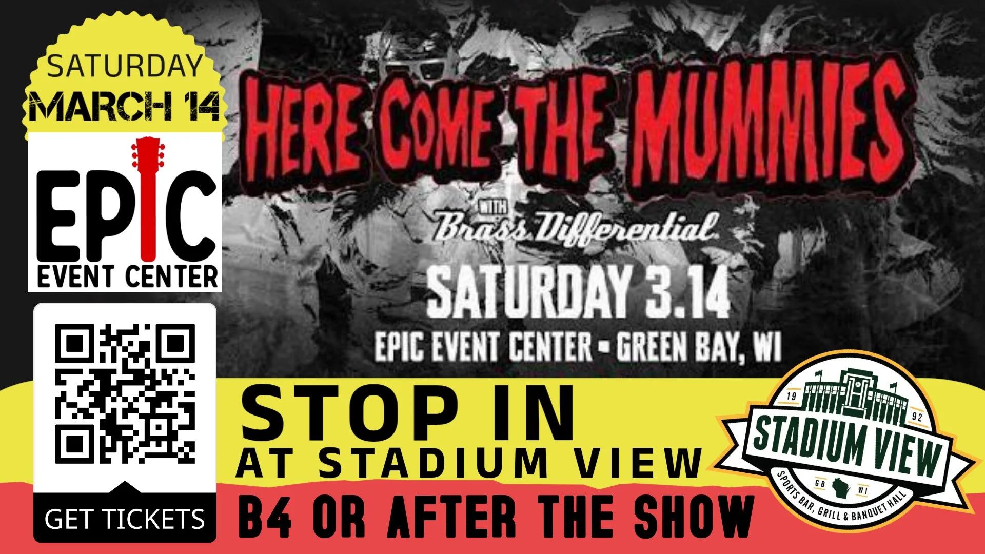 here come the mummies EPIC center