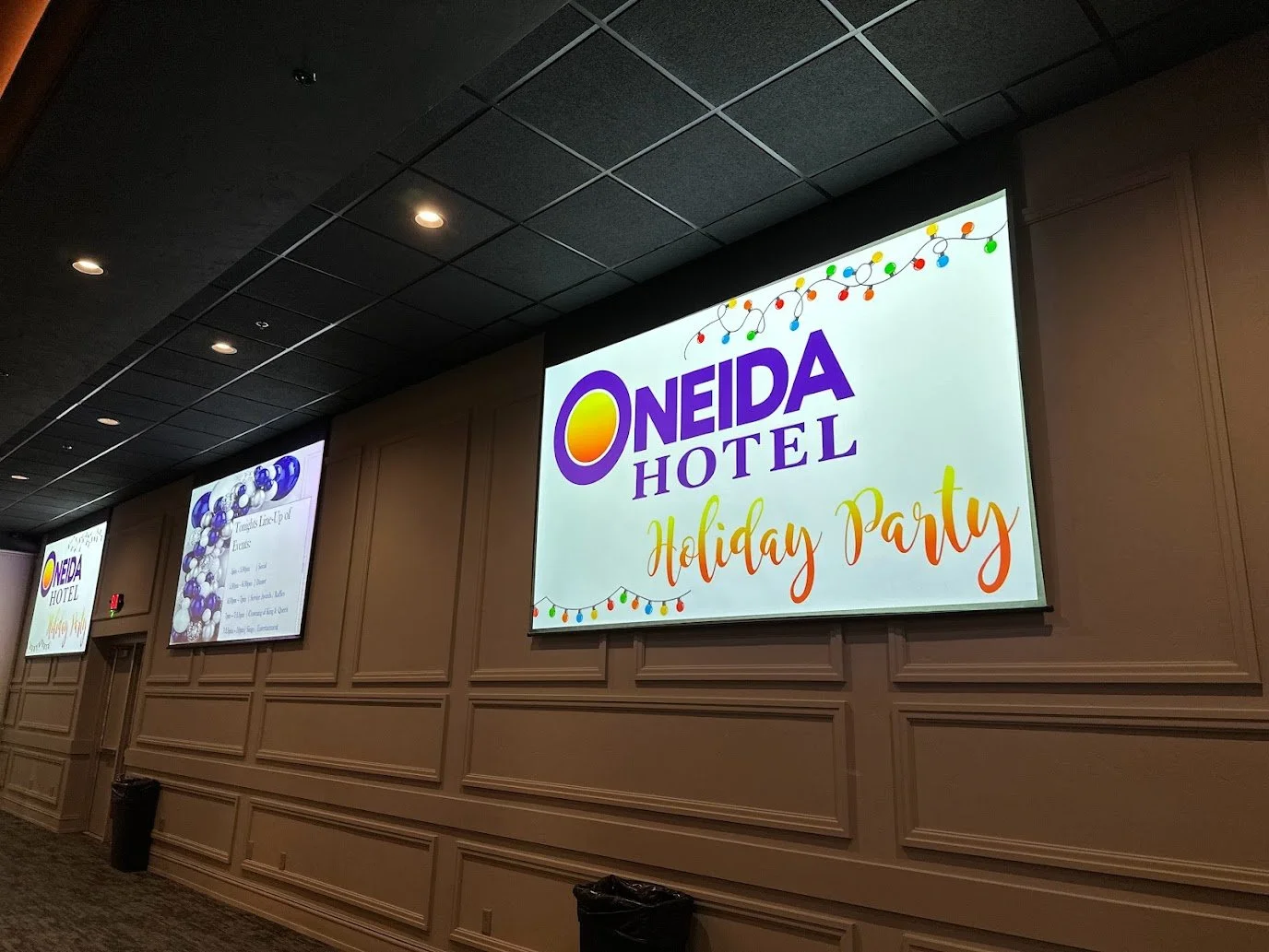 Stadium View Event Halls hosting corporate events with full-service catering and event support.