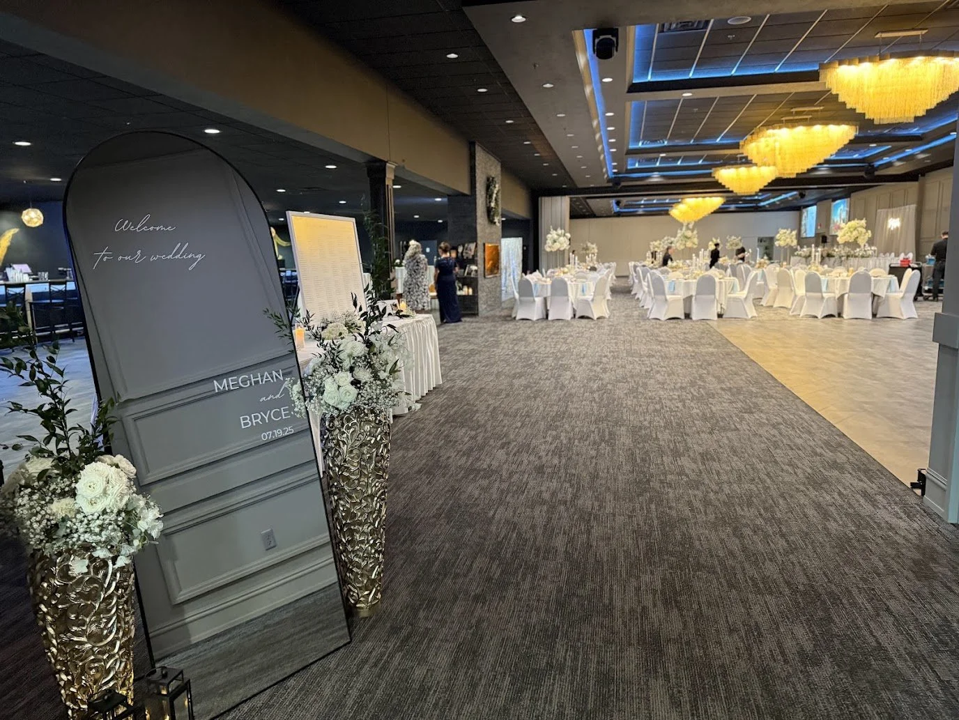 Entry into Stadium View Event Halls in Green Bay