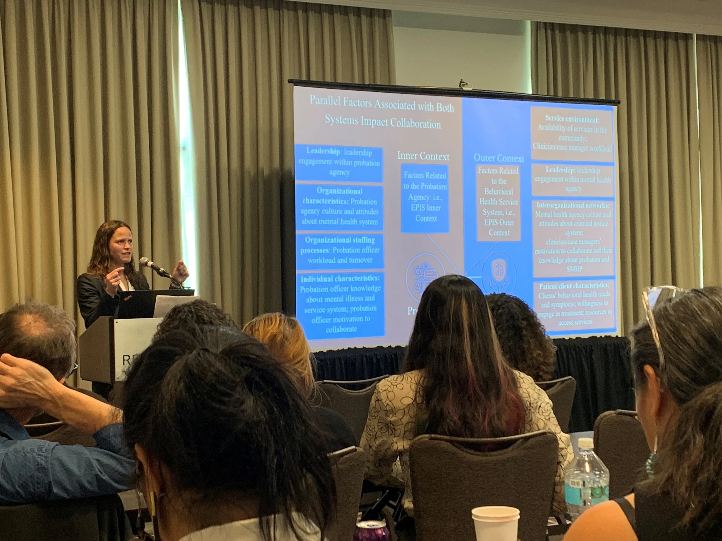 Tonya Van Deinse presenting at ACCJH 2025