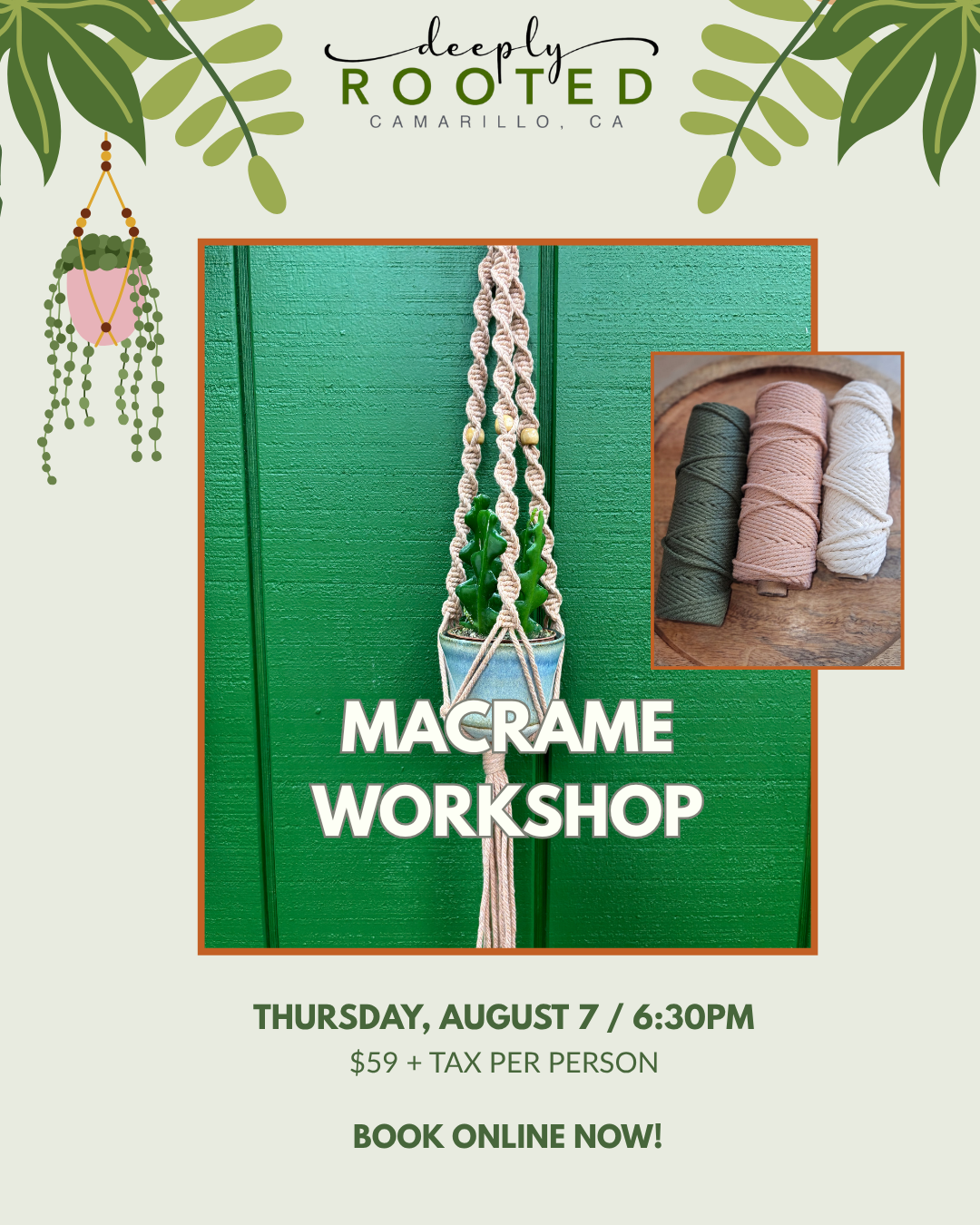 MACRAME WORKSHOP