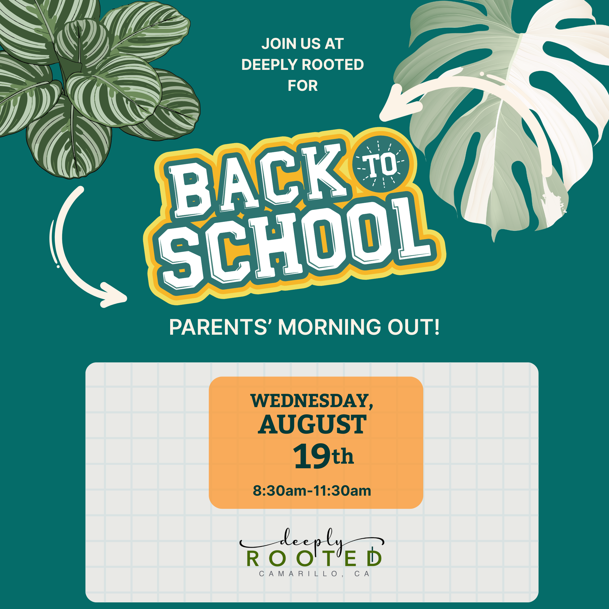BACK TO SCHOOL