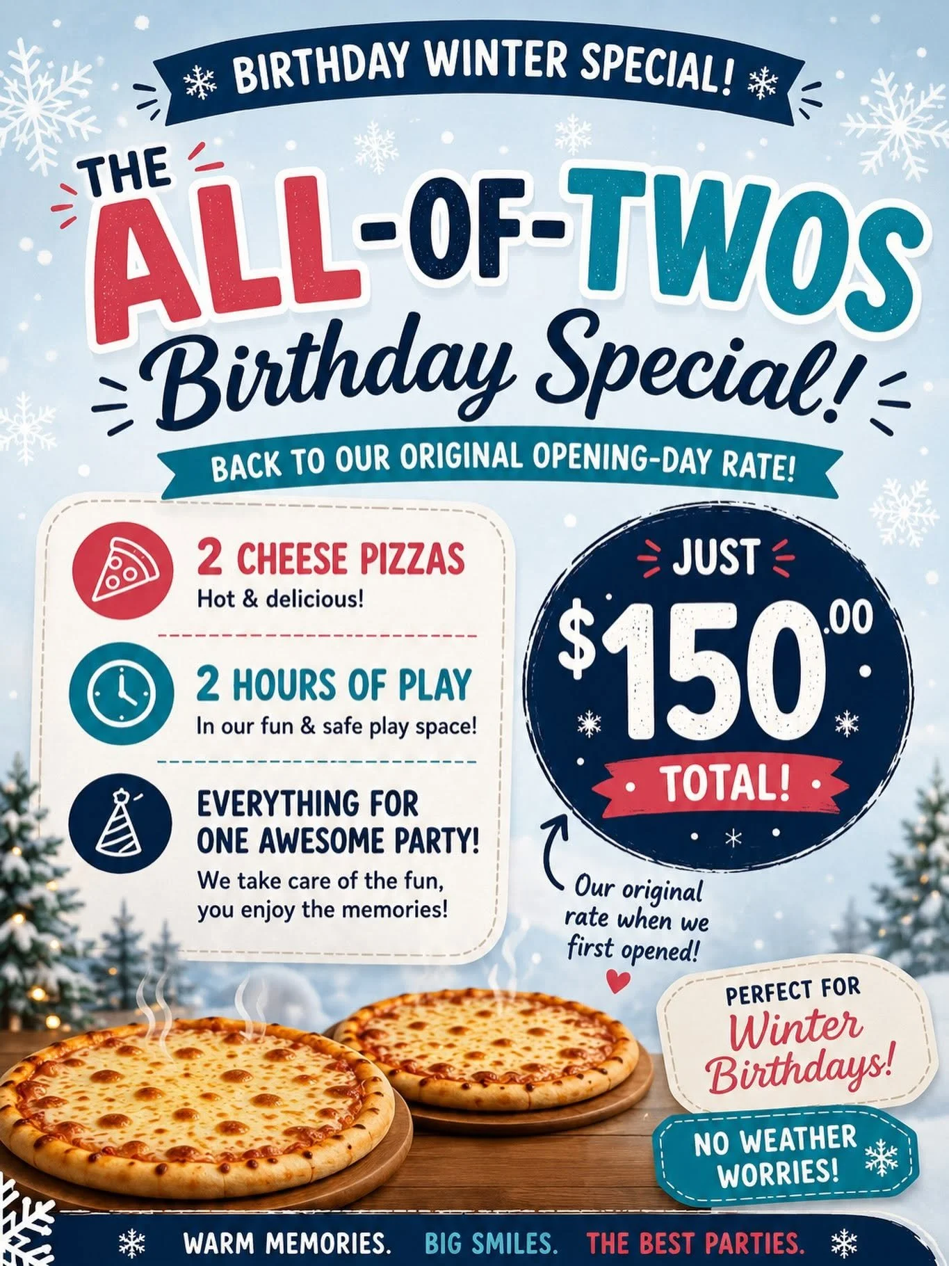 Winter Birthday Special