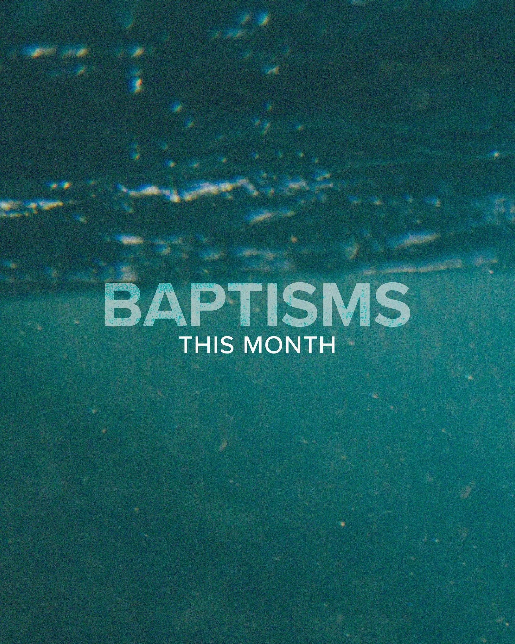Water Baptisms are a significant decision in every believer's life and are the outward proclamation of a decision to follow Jesus. If you would like to be baptized on December 14th, sign up at radiantlakeshore.com/events ✝