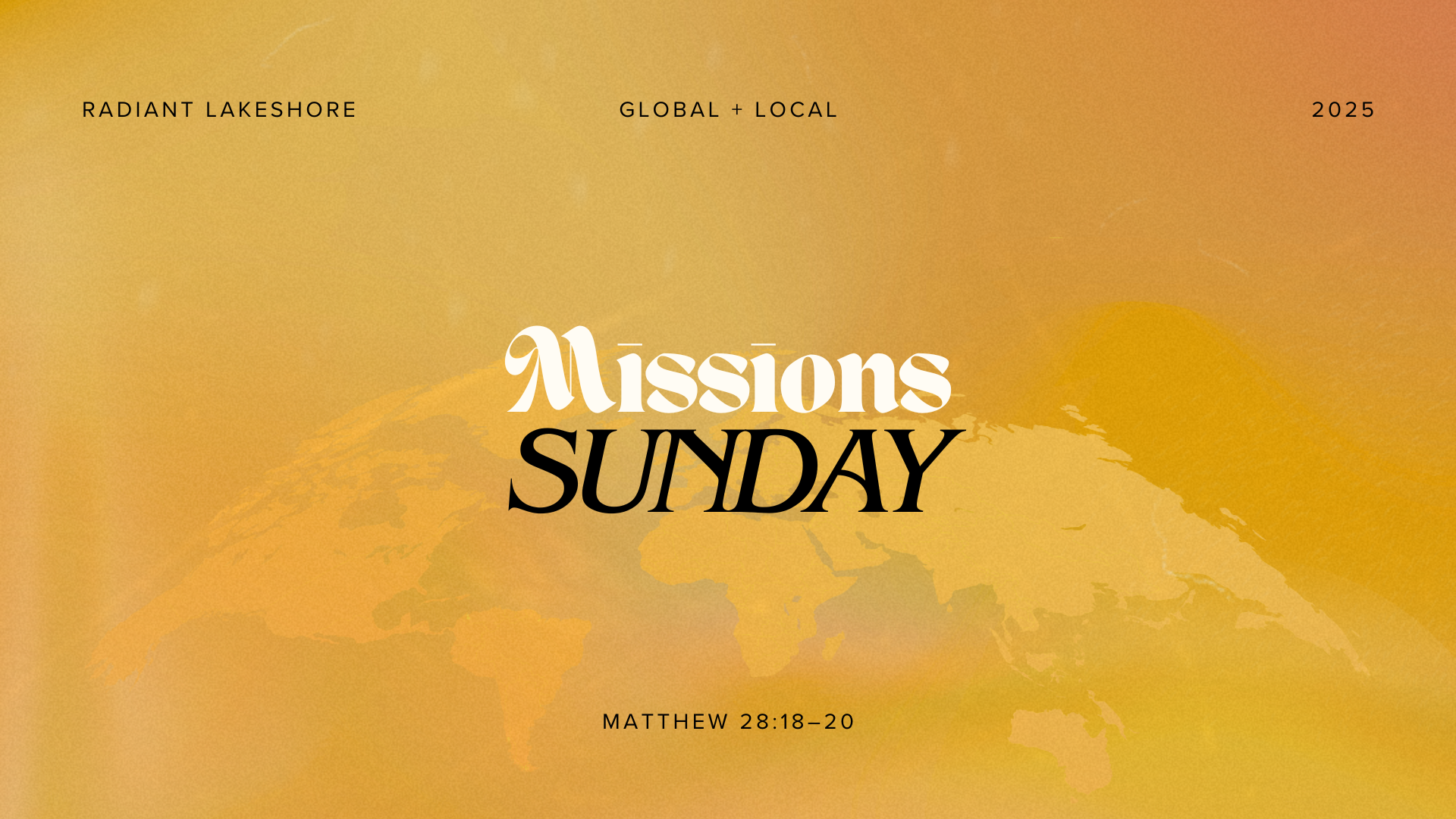 Missions Sunday | December 28, 2025 