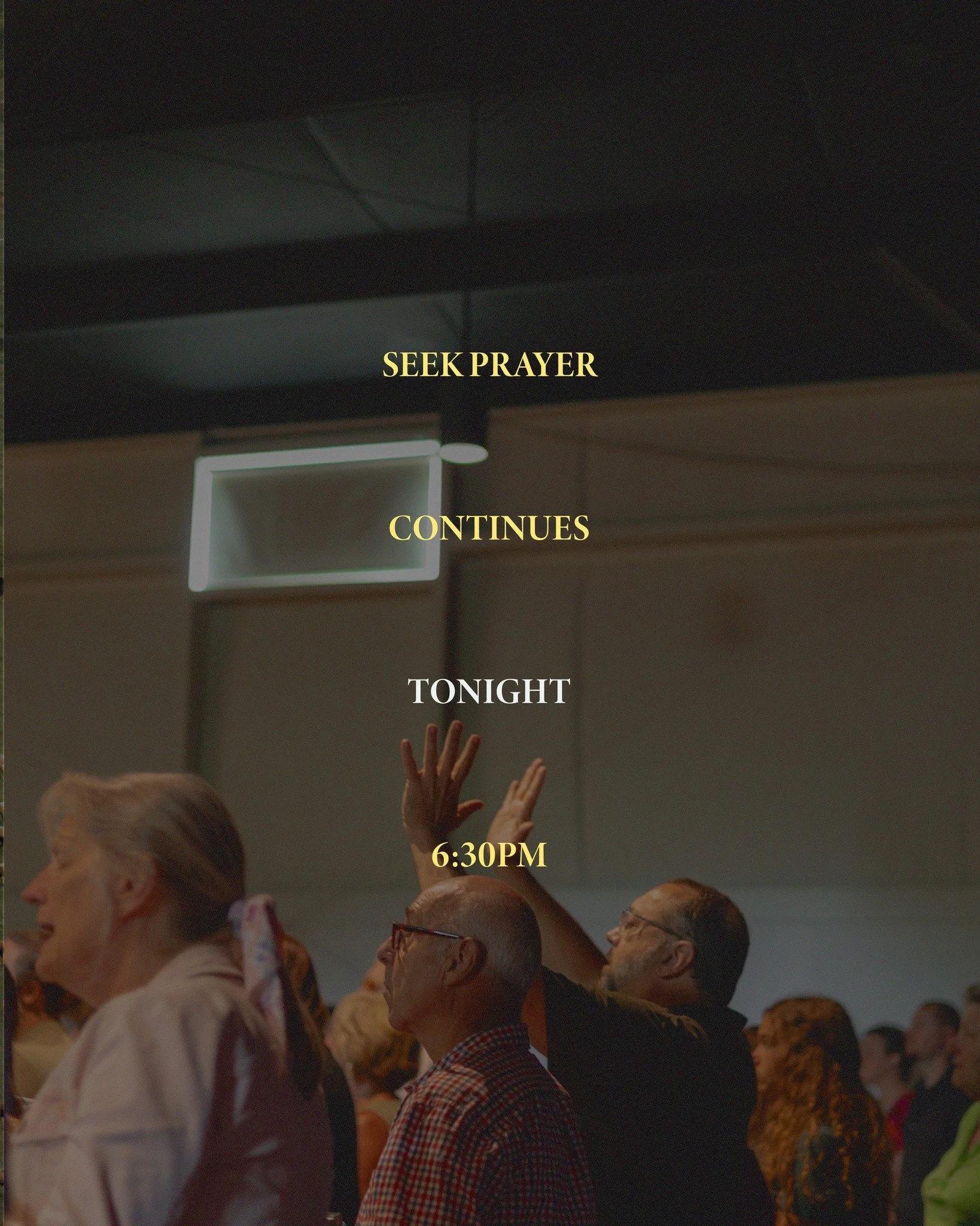 Tonight's prayer focus is Our Community. 🙏 Let's intercede and seek Him together, Radiant. 💛 See you tonight at 6:30!

(Our prayer meetings are taking place daily at 6:30pm during Seek, except for the final meeting on the 10th at noon.)