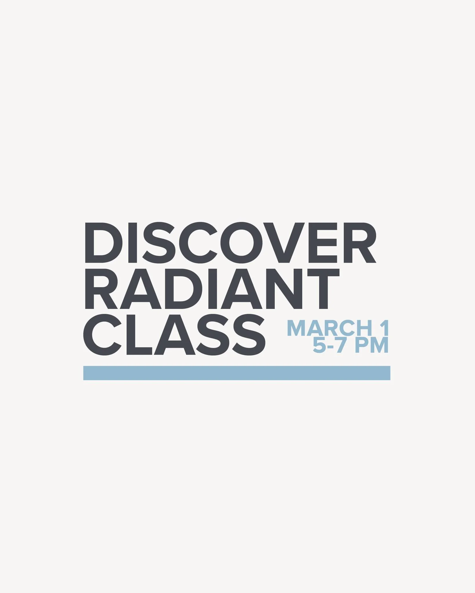 The Discover Radiant Class is designed to help you partner with the vision, purpose, and heartbeat of Radiant Church. Partnership at Radiant is all about uniting together, serving faithfully, and giving sacrificially. In this class hosted by Pastor J