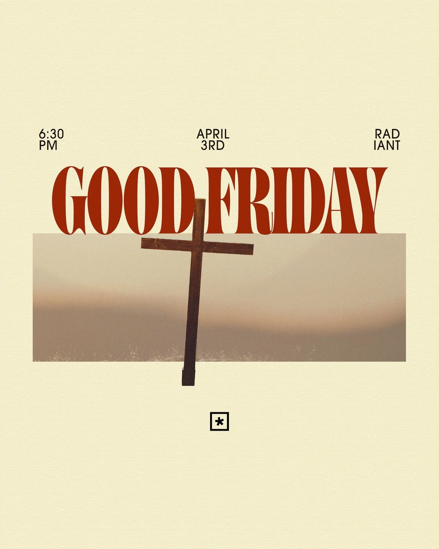 Jesus died and resurrected on behalf of each one of us, so we gather together in remembrance, honor, and celebration. Come be a part of our Good Friday service as we reflect on the ultimate sacrifice of our Savior on the cross and look ahead to the p
