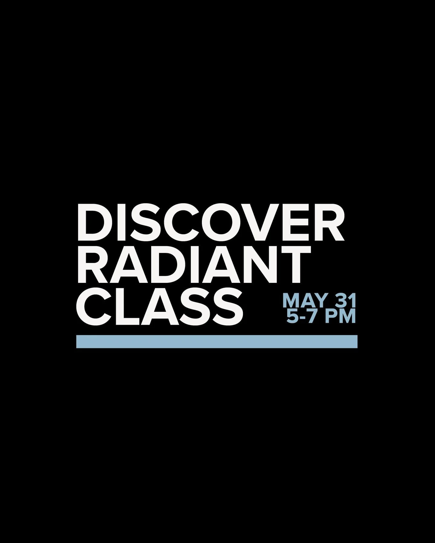 🚨 There is still time to sign up!

The Discover Radiant Class is designed to help you partner with the vision, purpose, and heartbeat of Radiant Church. Partnership at Radiant is all about uniting together, serving faithfully, and giving sacrificial