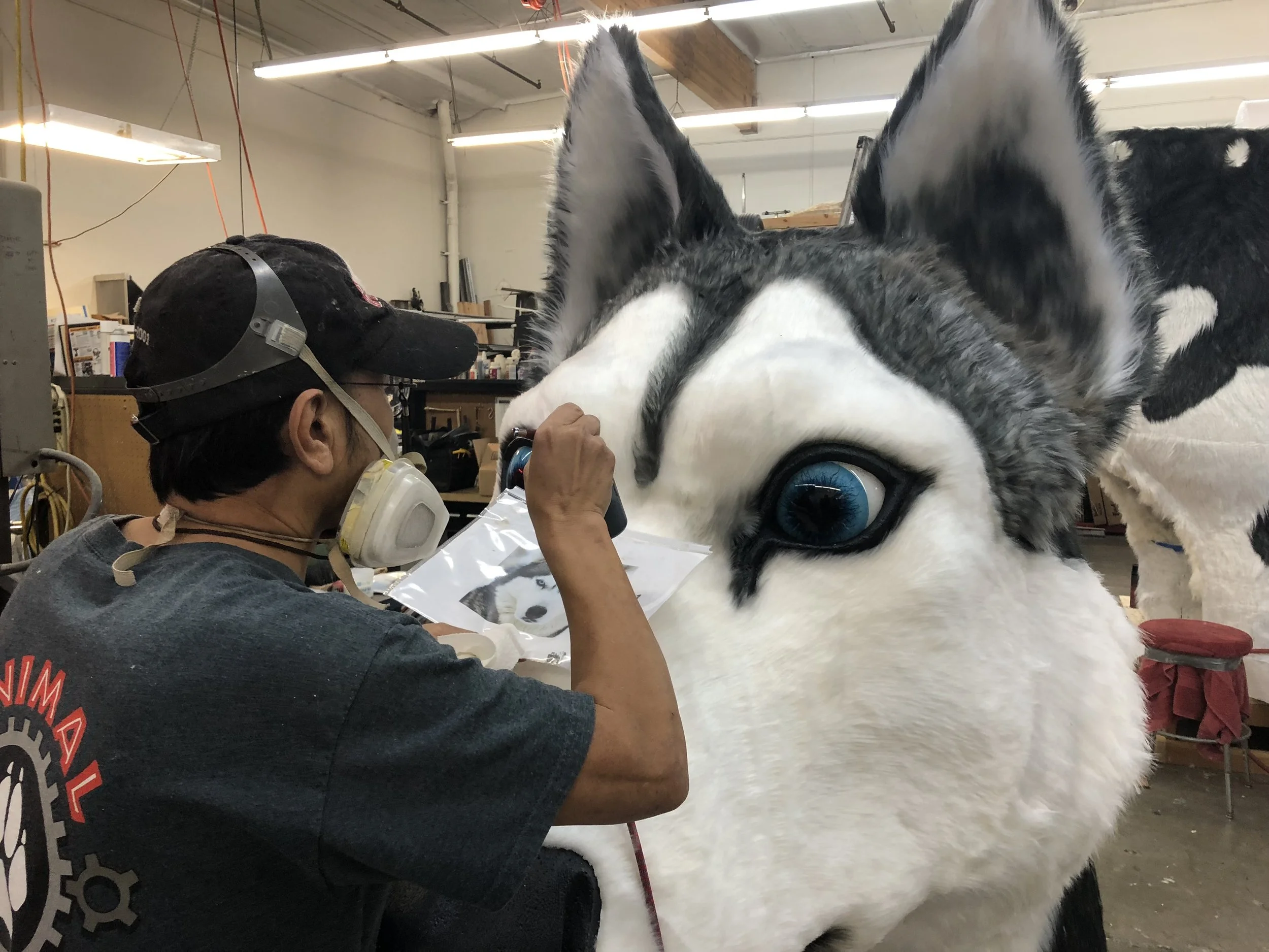 LARGE SCALE ANIMATRONIC DOG DISPLAY FOR MGM RESORTS AND CHINESE NEW YEAR FIRST DISPLAYED AT BELLAGIO LAS VEGAS