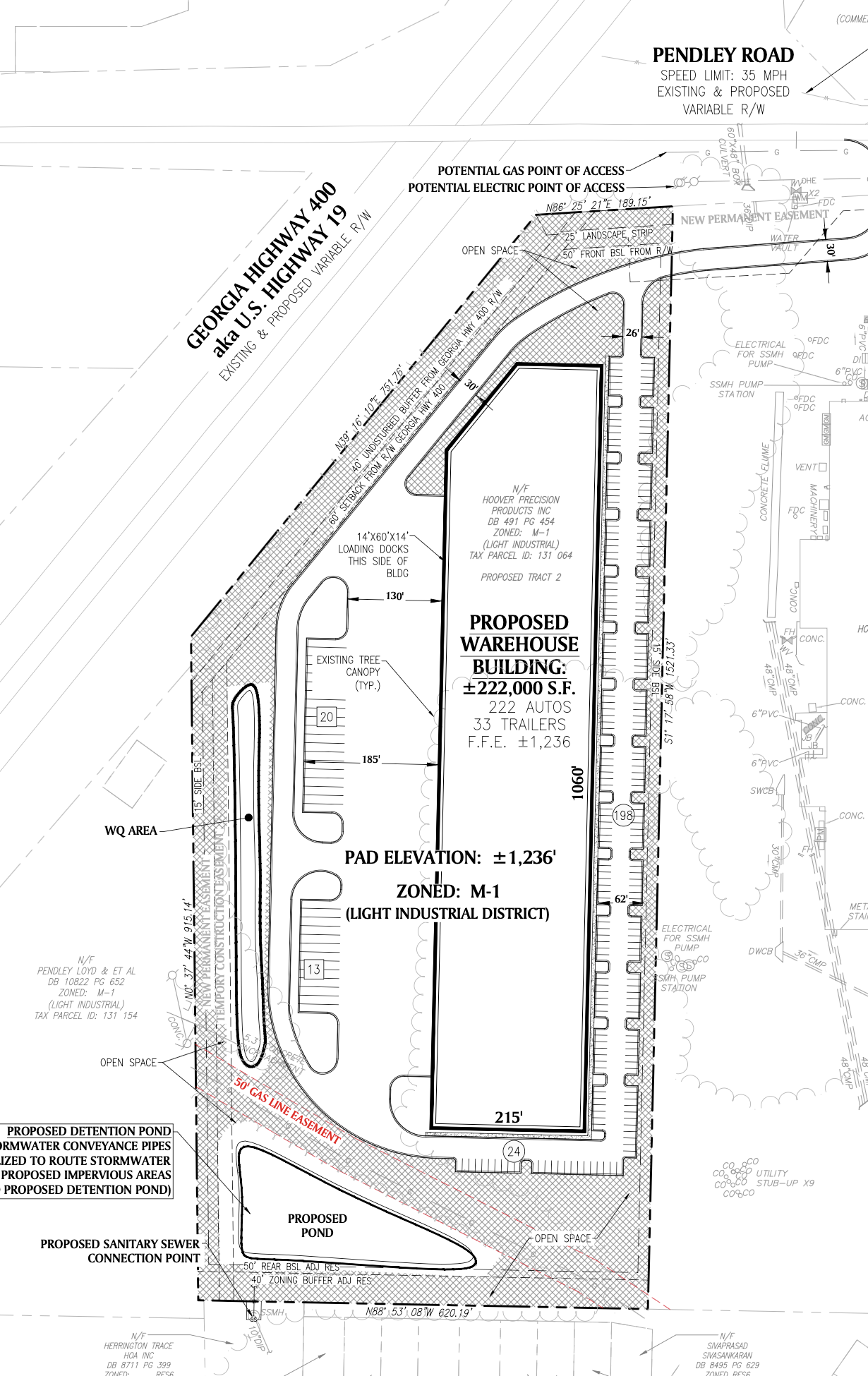 New Industrial Development Underway at GA 400 and Pendley Road