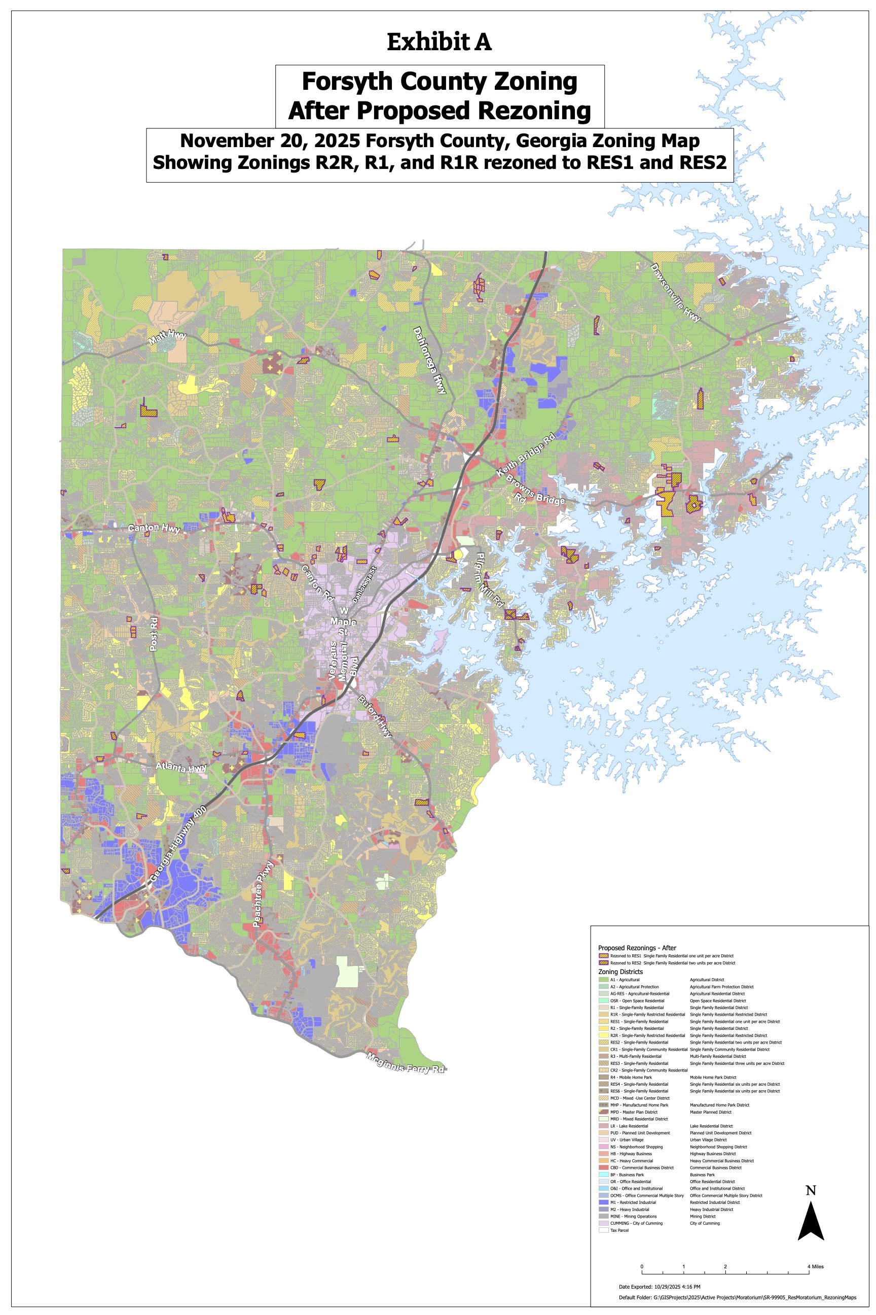 Forsyth County Updates: Proposed County-Initiated Rezoning &amp; Residential Development Moratorium