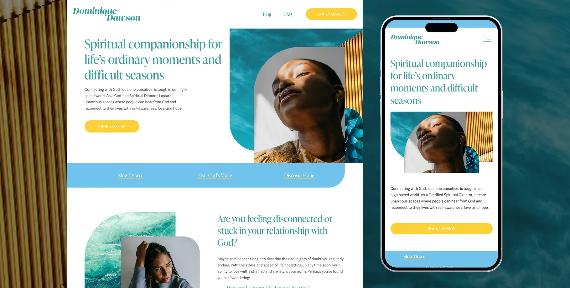 Spiritual Director Website Design・Squarespace・StoryBrand