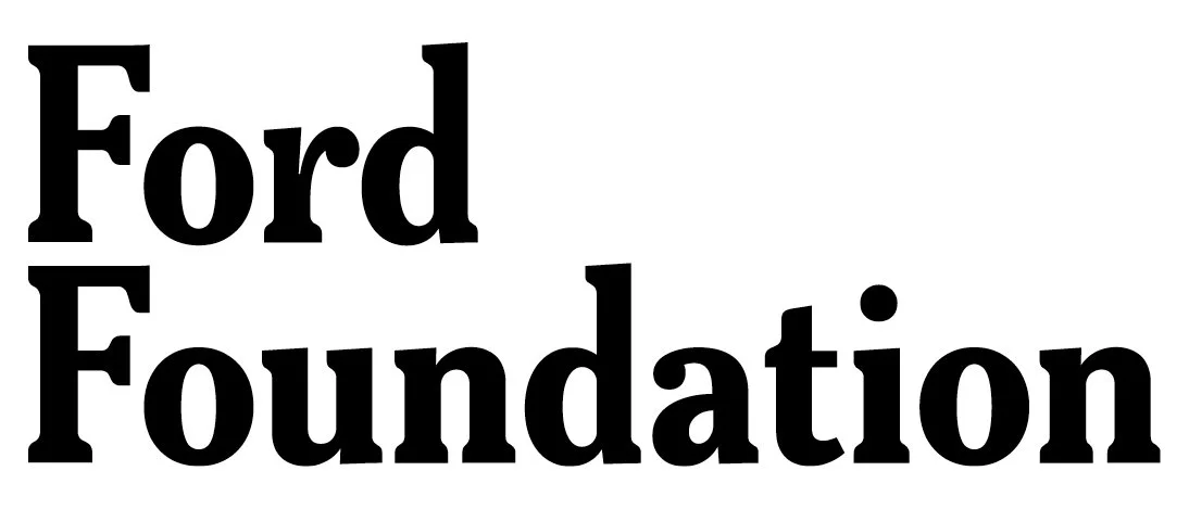 Black text on white background reading 'Ford Foundation'.