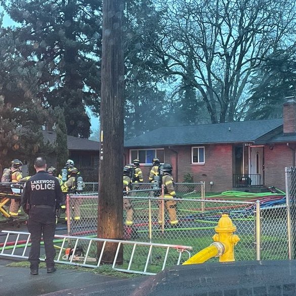 “…house fire at the 8300 block of Bridgeport Way…” - wpfr