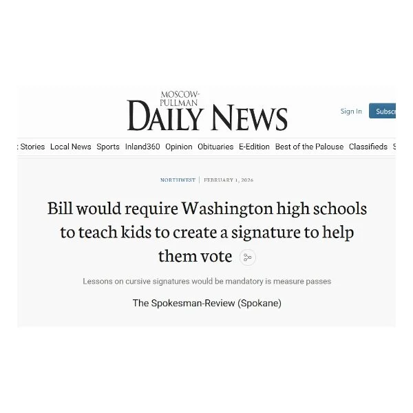 Bill would require Washington high schools to teach kids to create a signature to help them vote - dnews