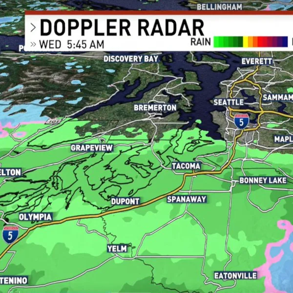 Western Washington braces for wind, rain and hazardous Cascade travel through Thursday - komo