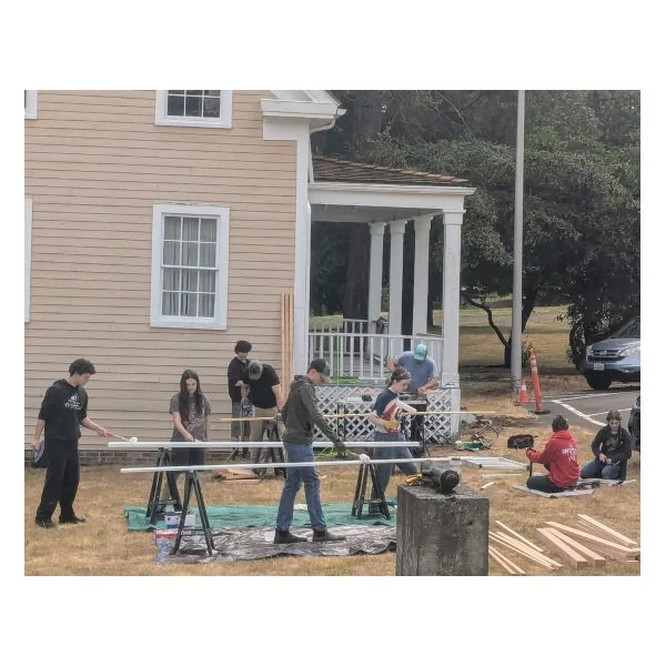 Future Eagle Scout preserves state-owned buildings from the first US Army post in Puget Sound - cascadian