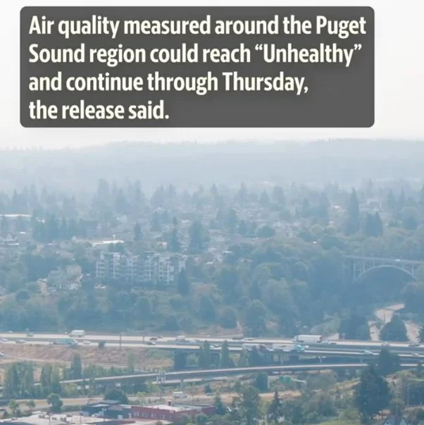 The smoke is here. Here’s the air quality forecast for the rest of the week - tnt