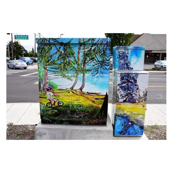 Lakewood’s Signal Box Art Adds Color to Local Intersections - LKW