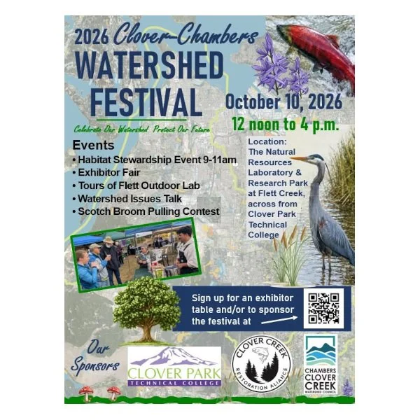 Check out the 2026 Chambers-Clover Watershed Festival on Oct. 10 - cascadian