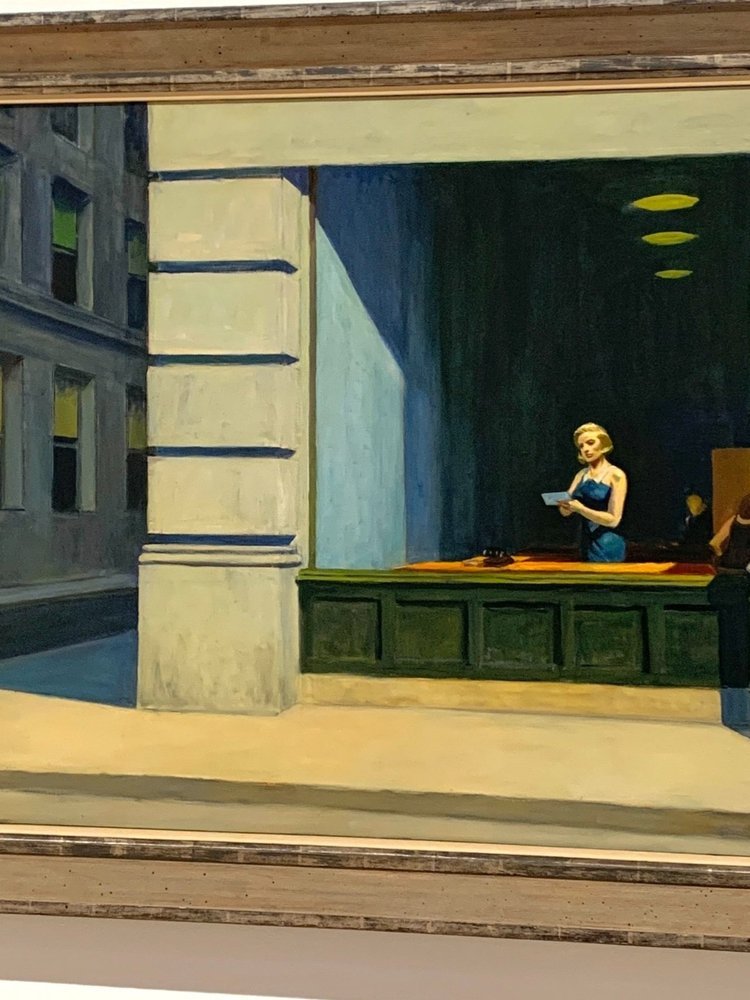 New York Office, 1962 by Hopper