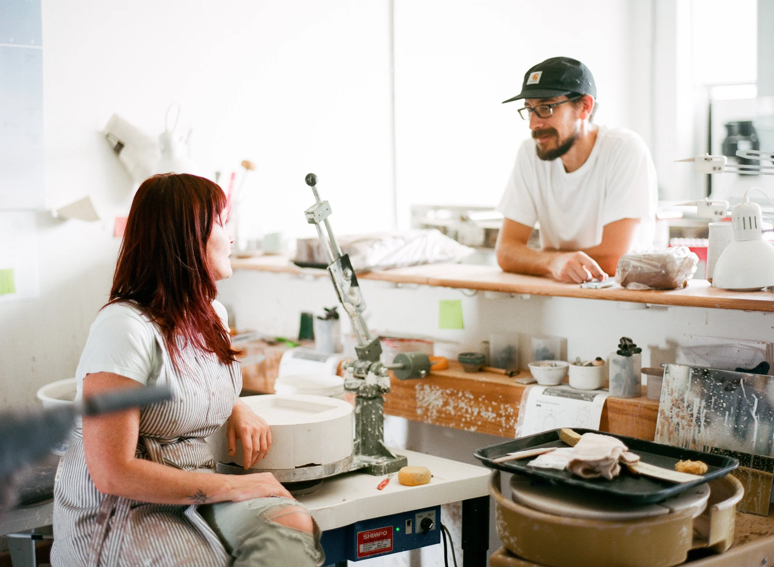 How it began: in our little Allston Studio