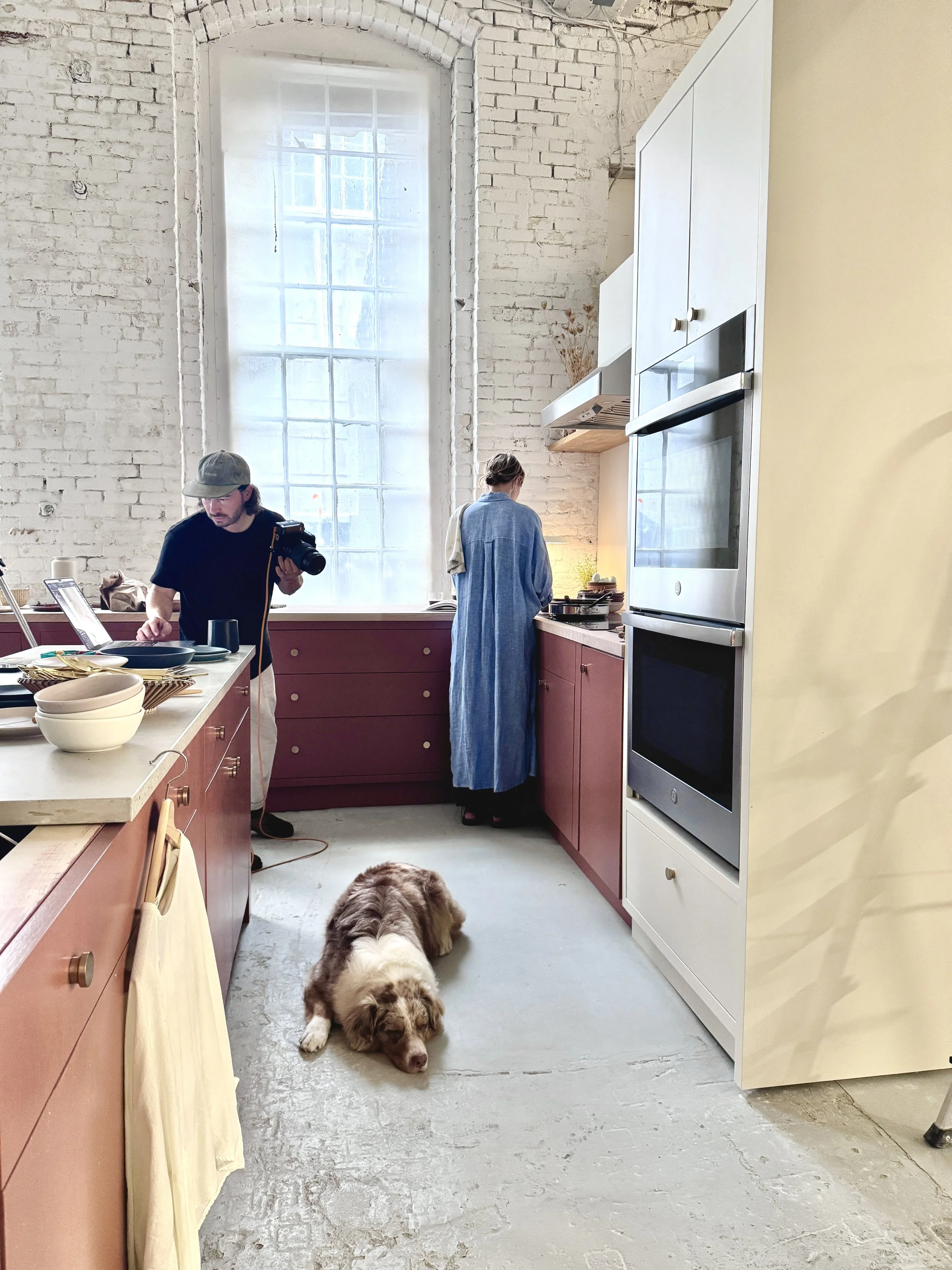 The dream team at work with Raine on the assist.