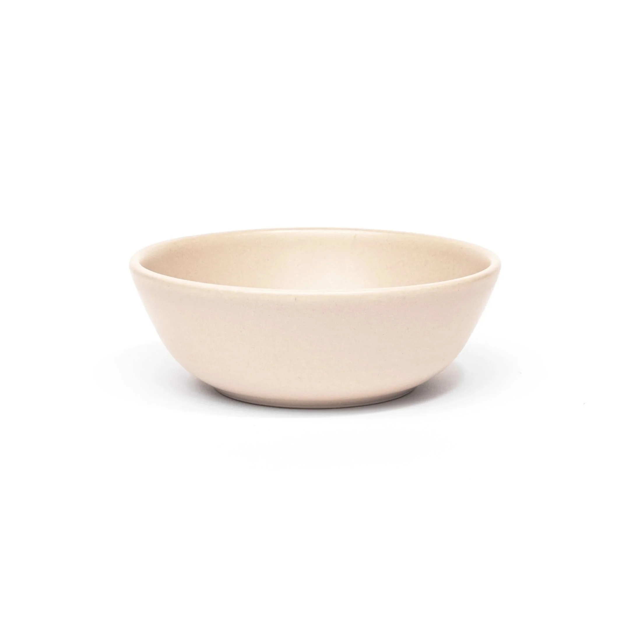 Handcrafted porcelain tasting bowl, 6 inch, 12 fluid ounce, shown in Roux glaze — Myrth Ceramics
