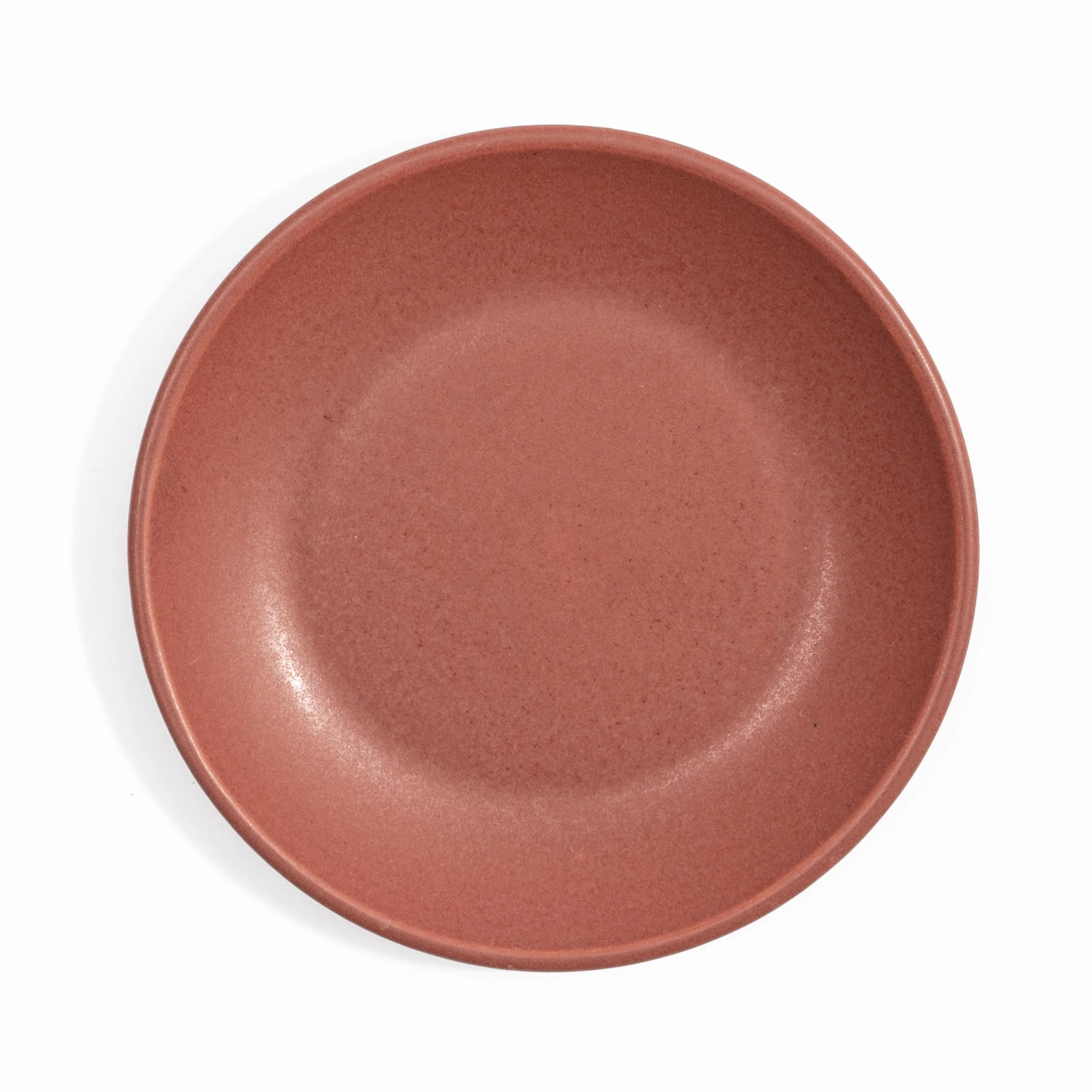 Brandywine | Dusty Rose-Red Satin Glaze | Myrth Ceramics