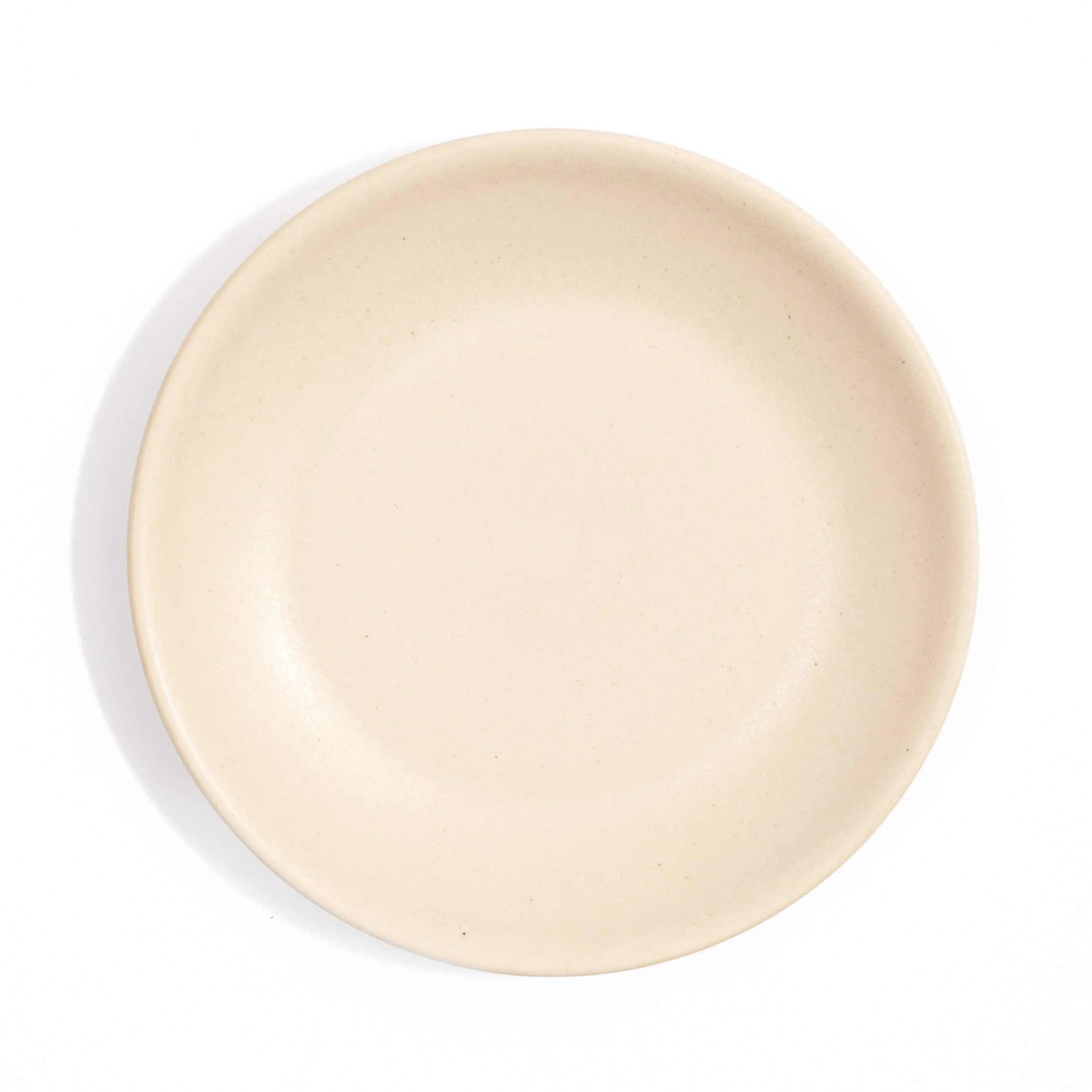 Roux | Pale Warm Cream Satin Glaze | Myrth Ceramics
