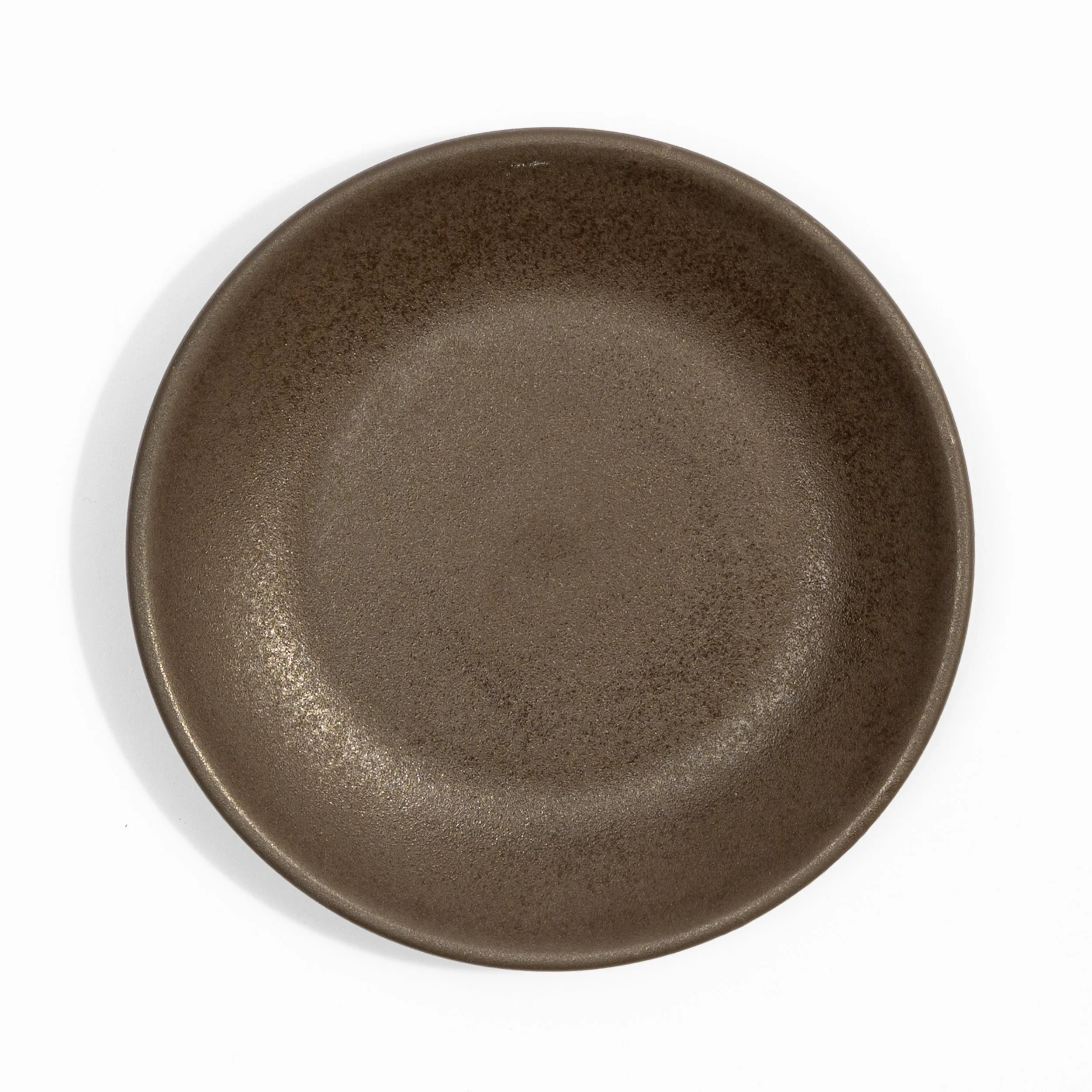 Mole | Dark Neutral Brown Dappled Glaze | Myrth Ceramics