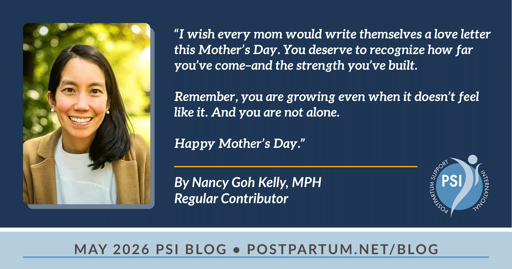 Mother’s Day: A Love Letter to My Younger Self