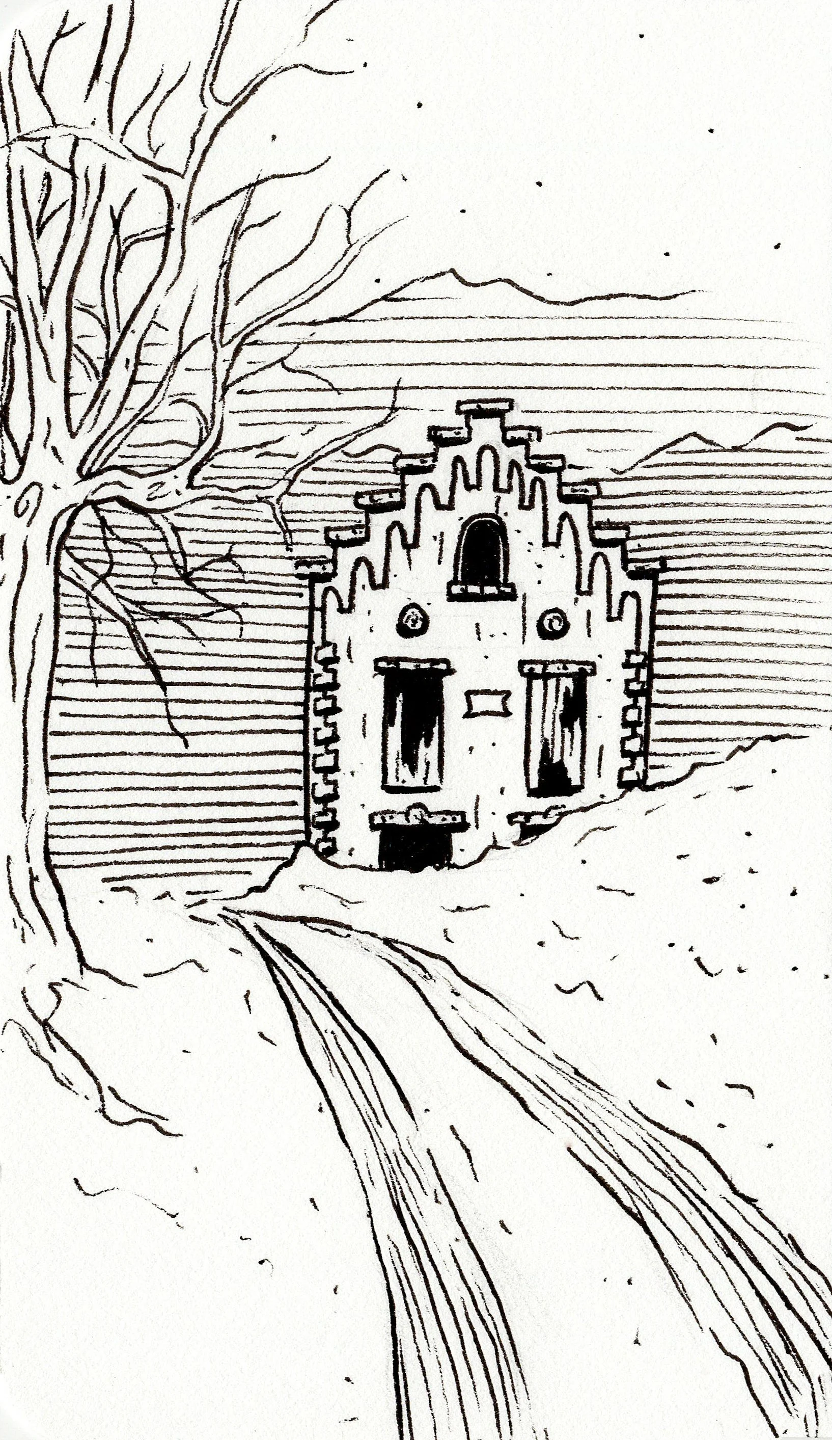 INKTOBER 2025 • Day 30 • “VACANT”