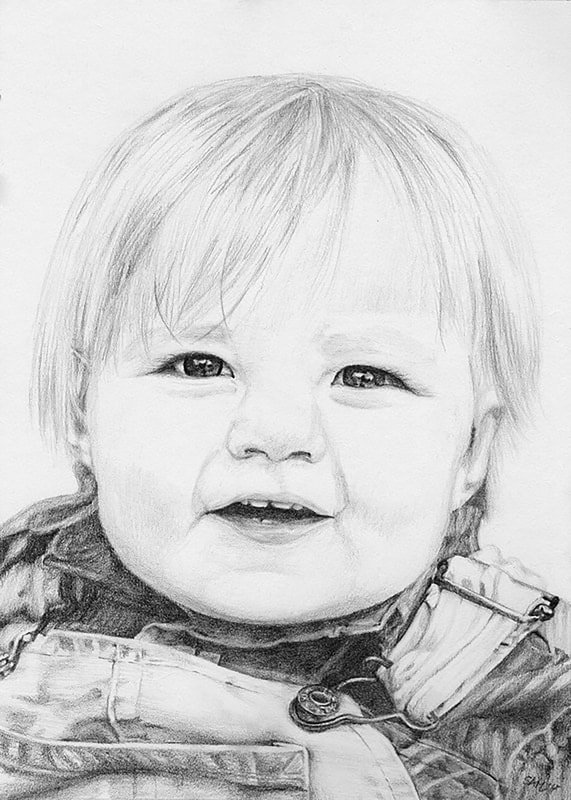 David • graphite pencils on paper • 7x5”