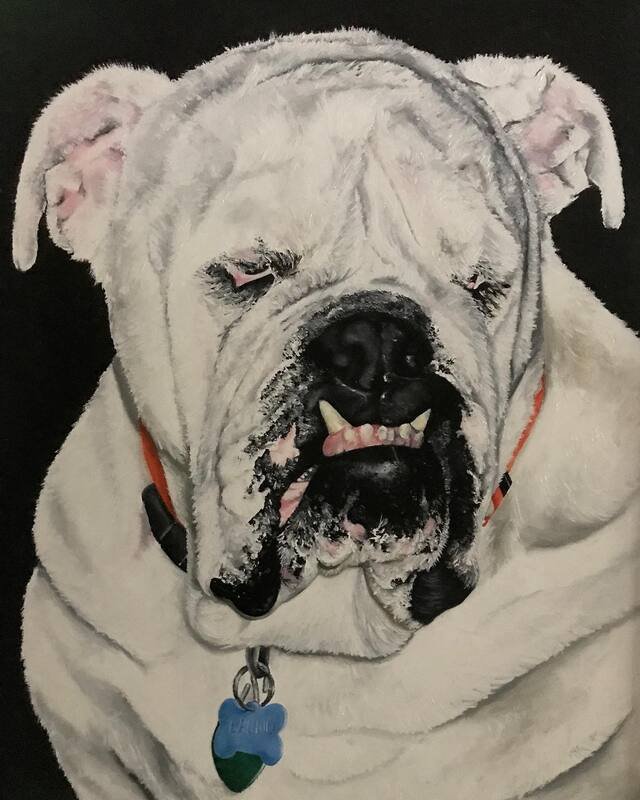 Bruno • oil on canvas • 20x16”
