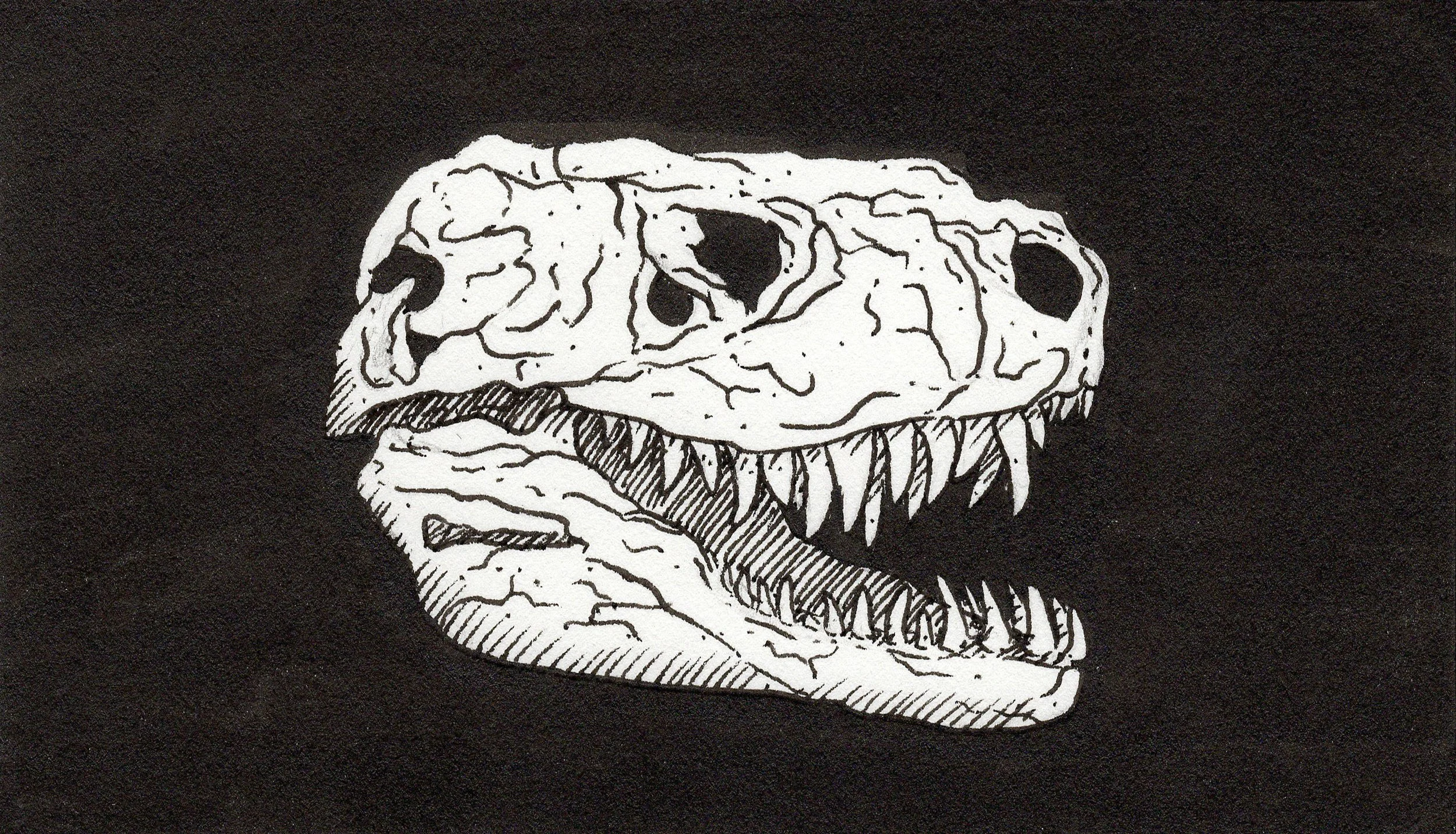 INKTOBER 2025 • Day 28 • “SKELETAL”