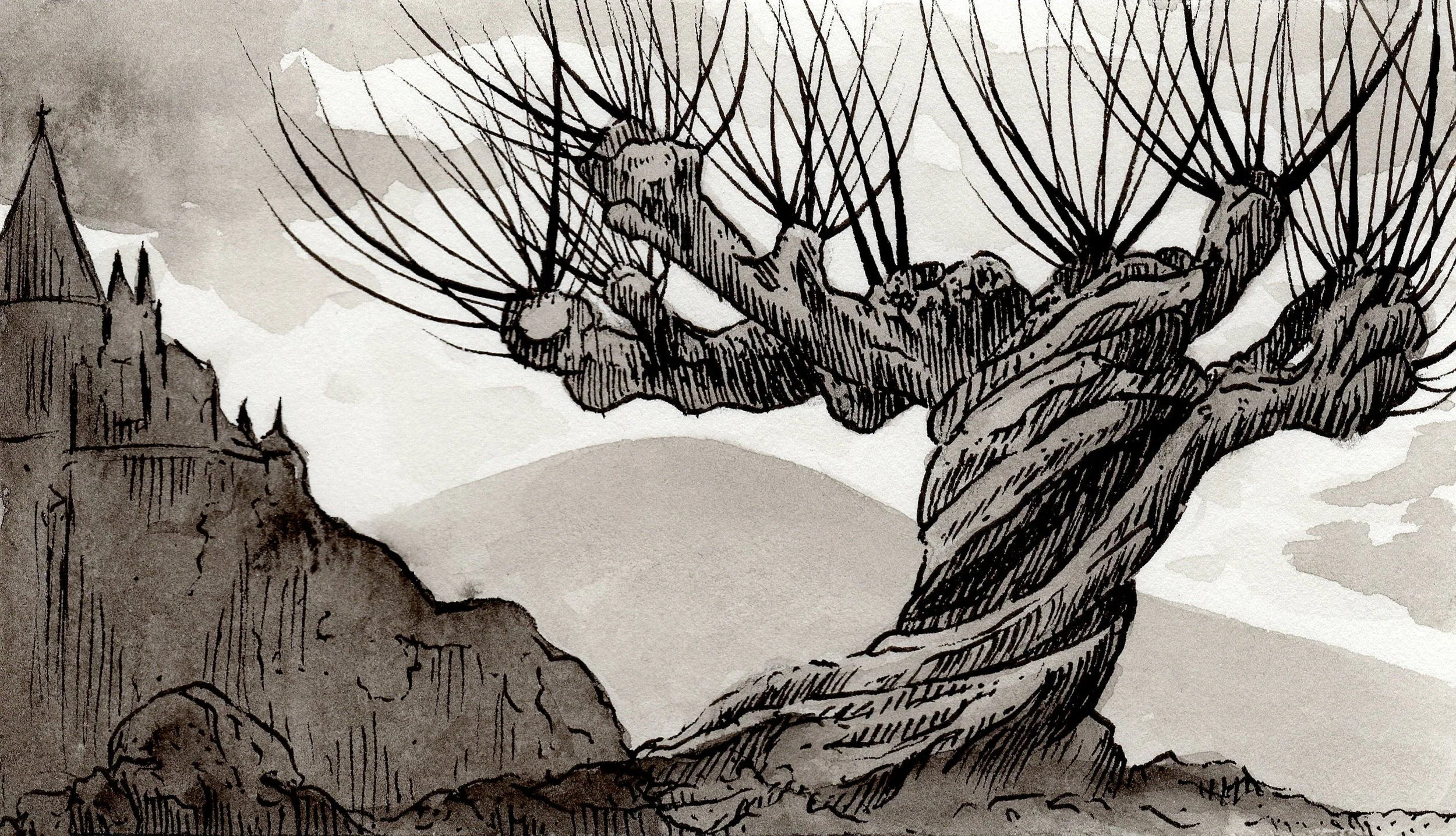 INKTOBER 2025 • Day 14 • “TRUNK”