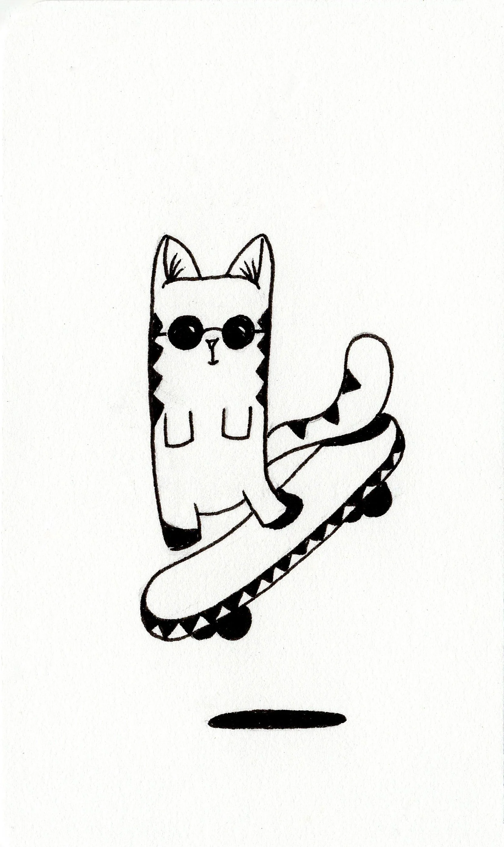 INKTOBER 2025 • Day 8 • “RECKLESS”