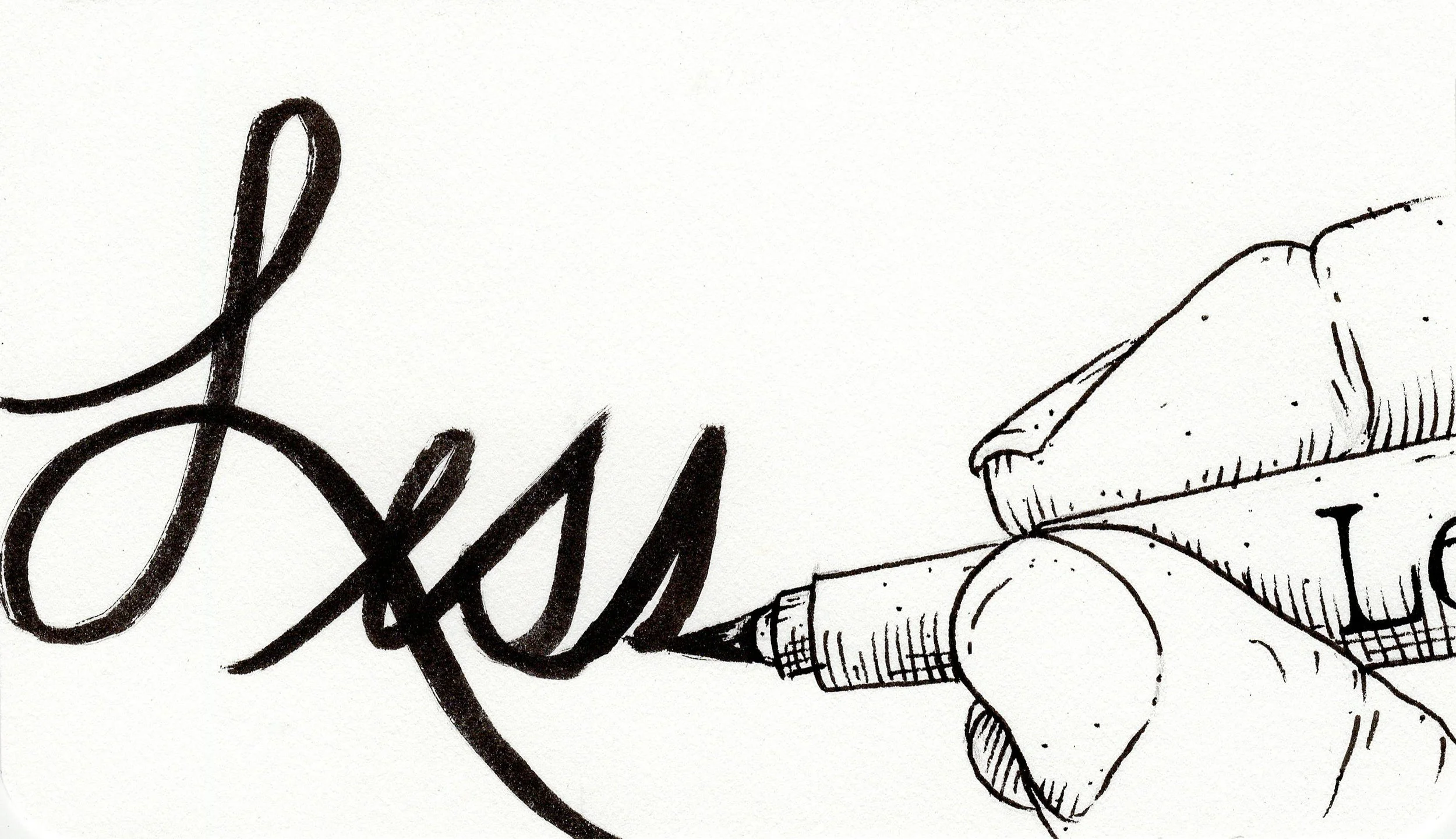 INKTOBER 2025 • Day 29 • “LESSON”